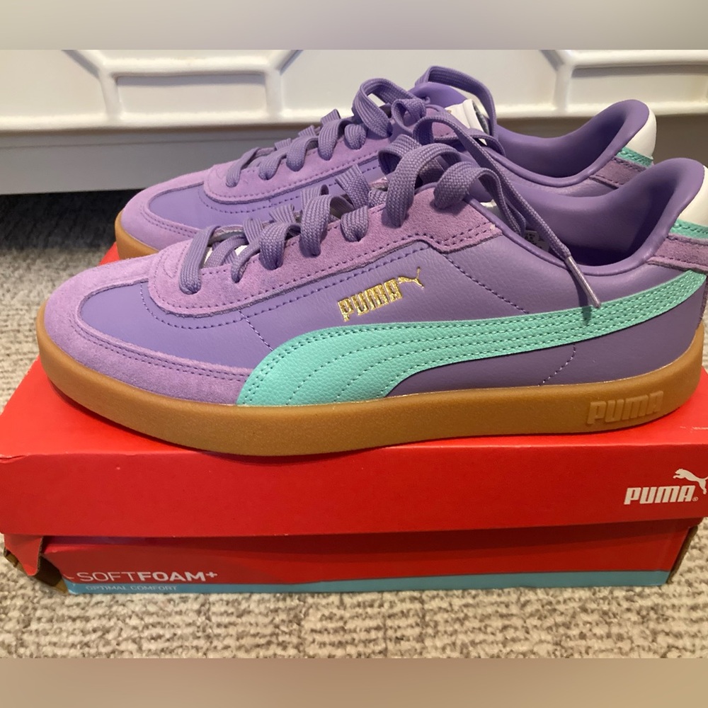 Puma Palmero 
Violet and Aqua Sneakers -NWT - Picture 2 of 10